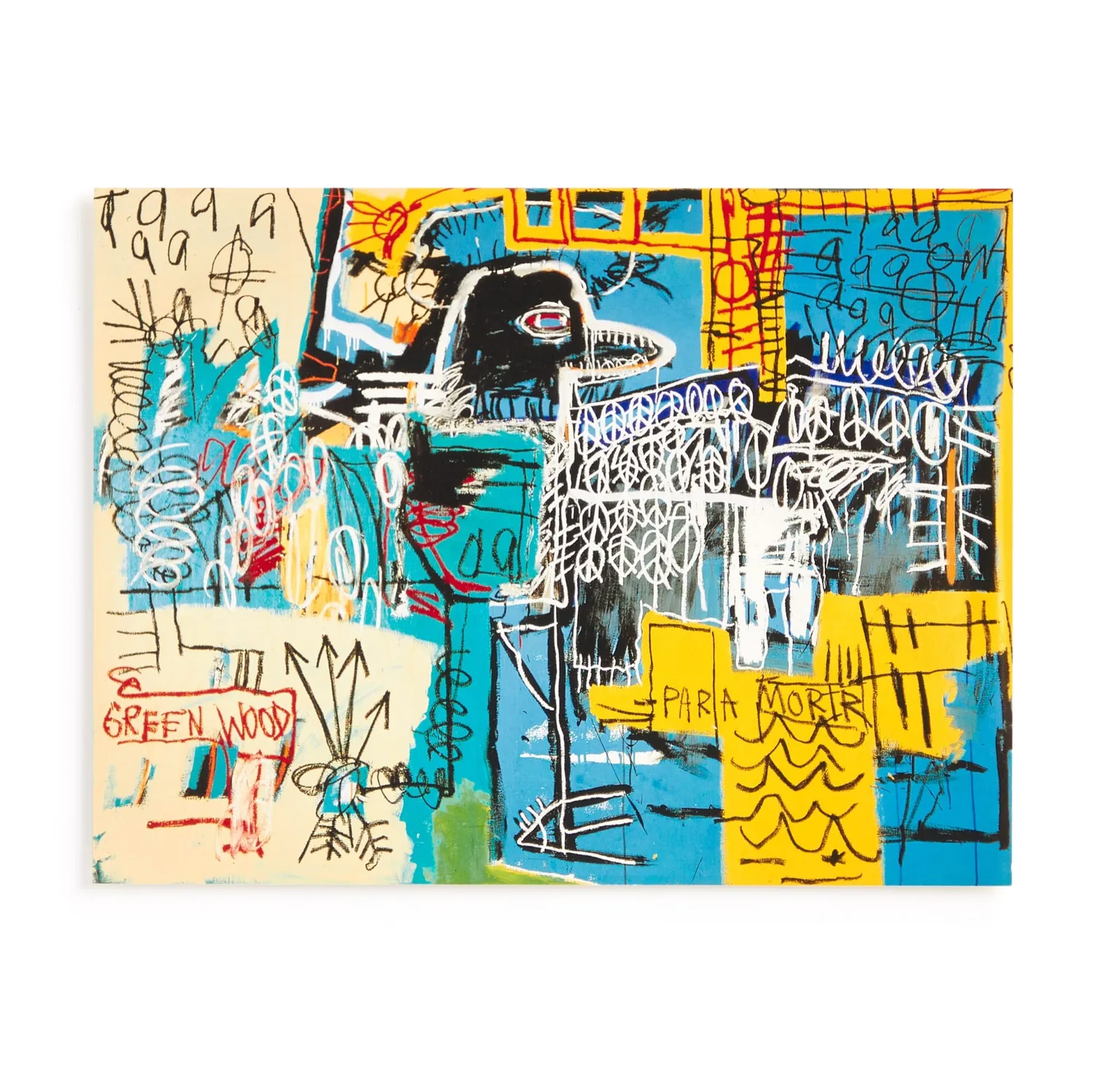 Good Puzzle Co. Basquiat Bird on Money puslespil 500 brikker bogæske