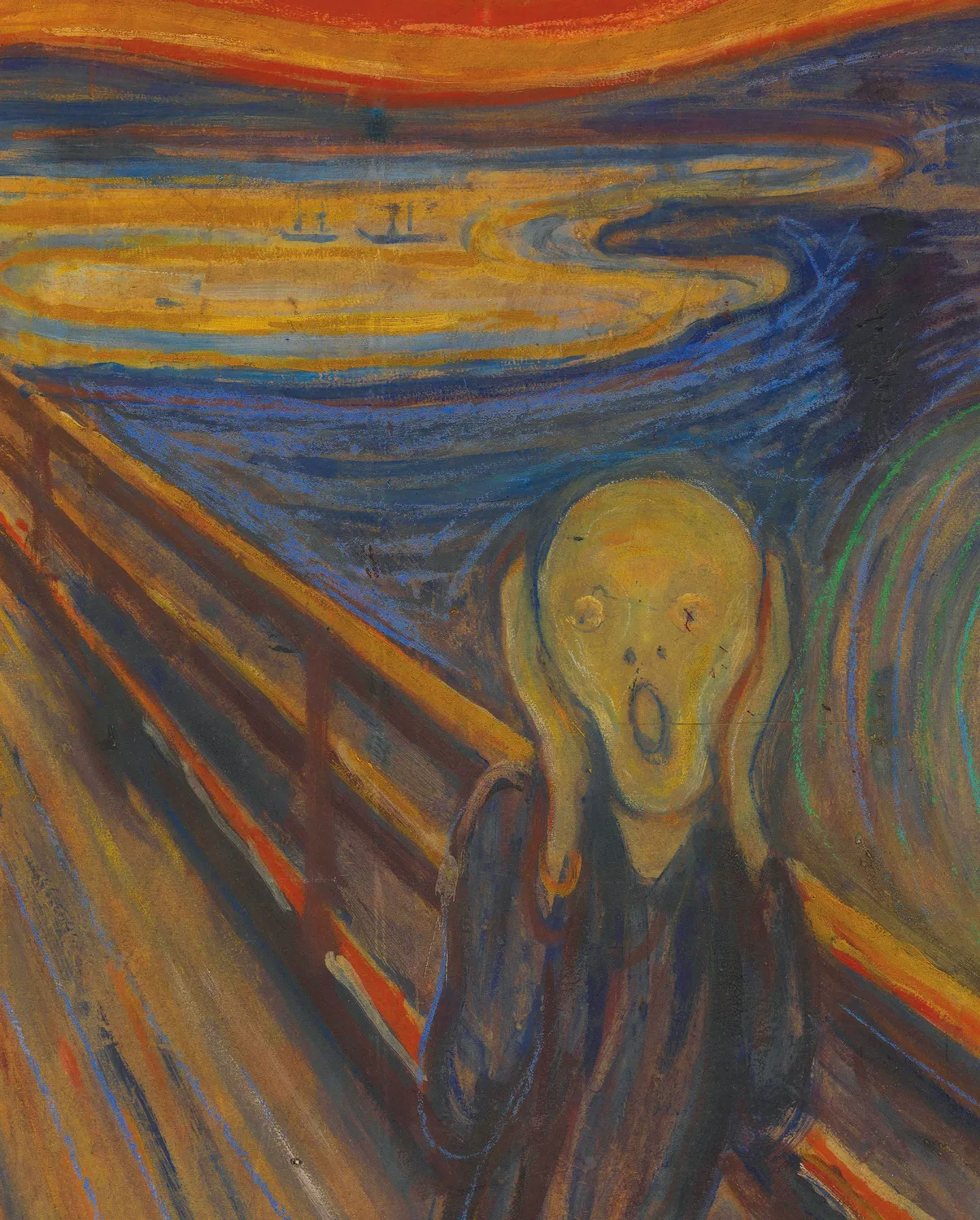 Pomegranate Edvard Munch Skriget bogmærke ekspressionisme