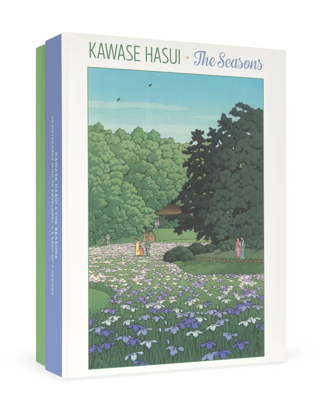 Pomegranate Kawase Hasui The Seasons kortæske 20 kort