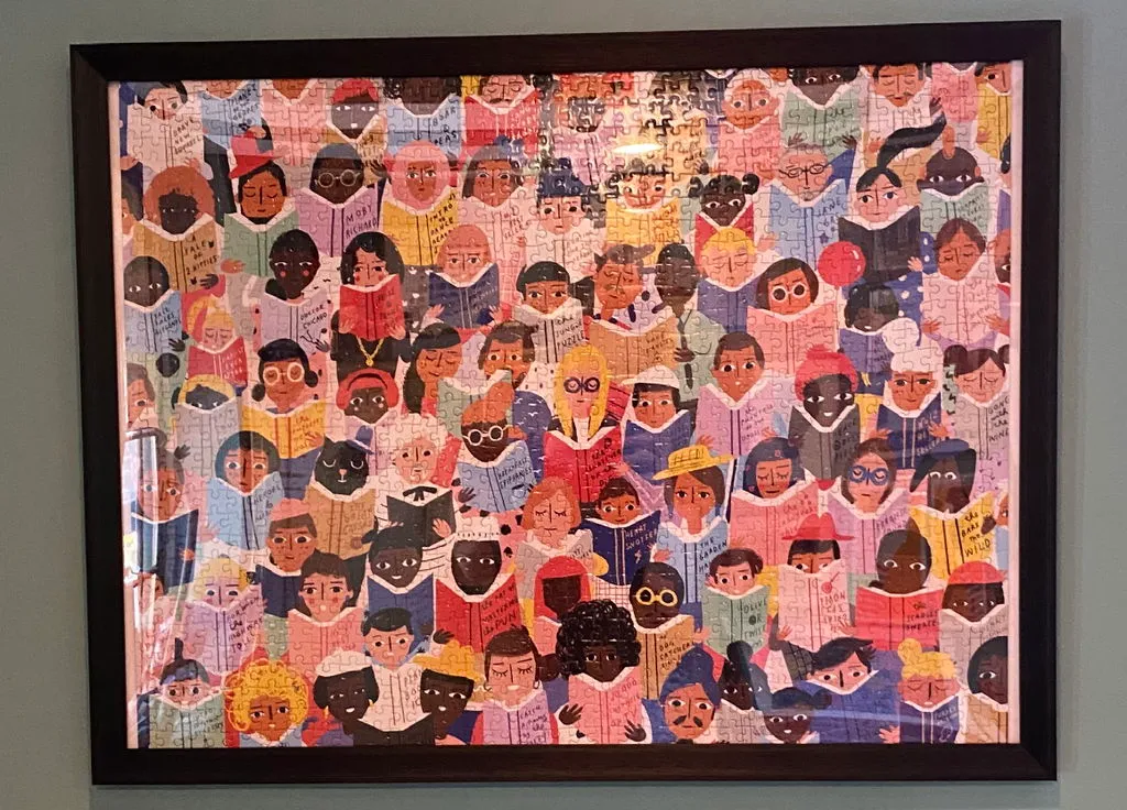 Good Puzzle Co. Book Club puslespil 1000 brikker læsning