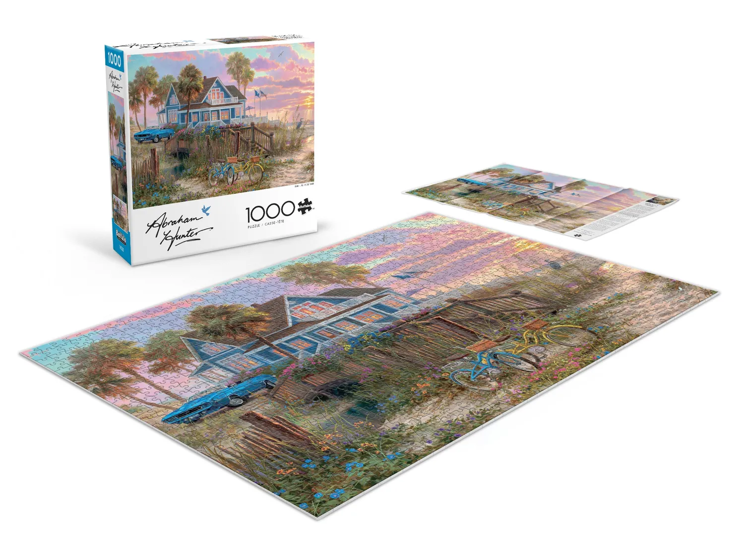 Buffalo Games Abraham Hunter Beach Life puslespil 1000 brikker strand