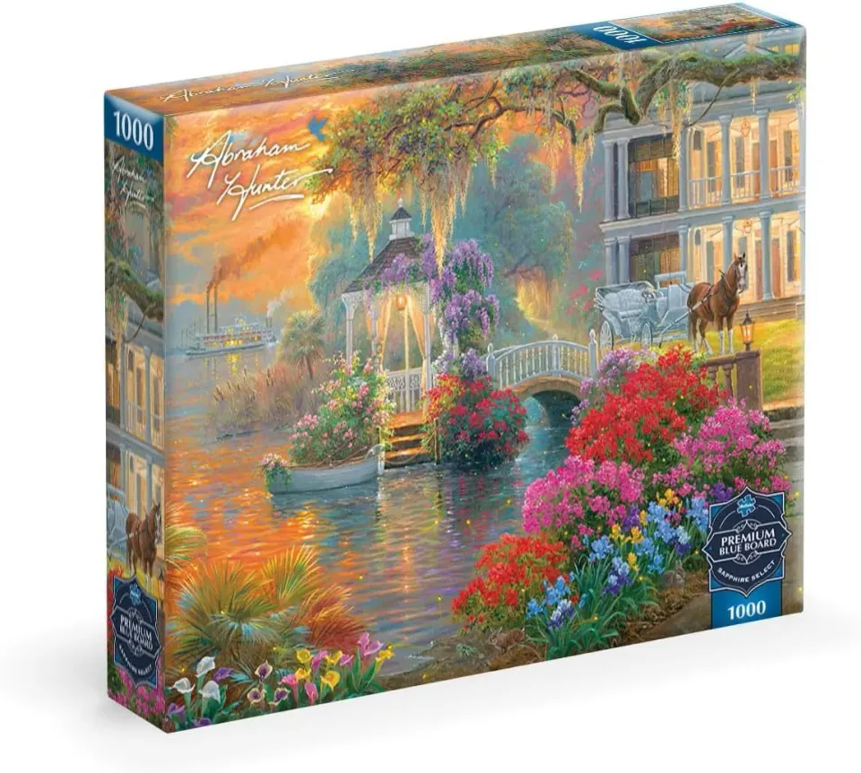 Buffalo Games Sapphire Select Southern Charm puslespil 1000 brikker