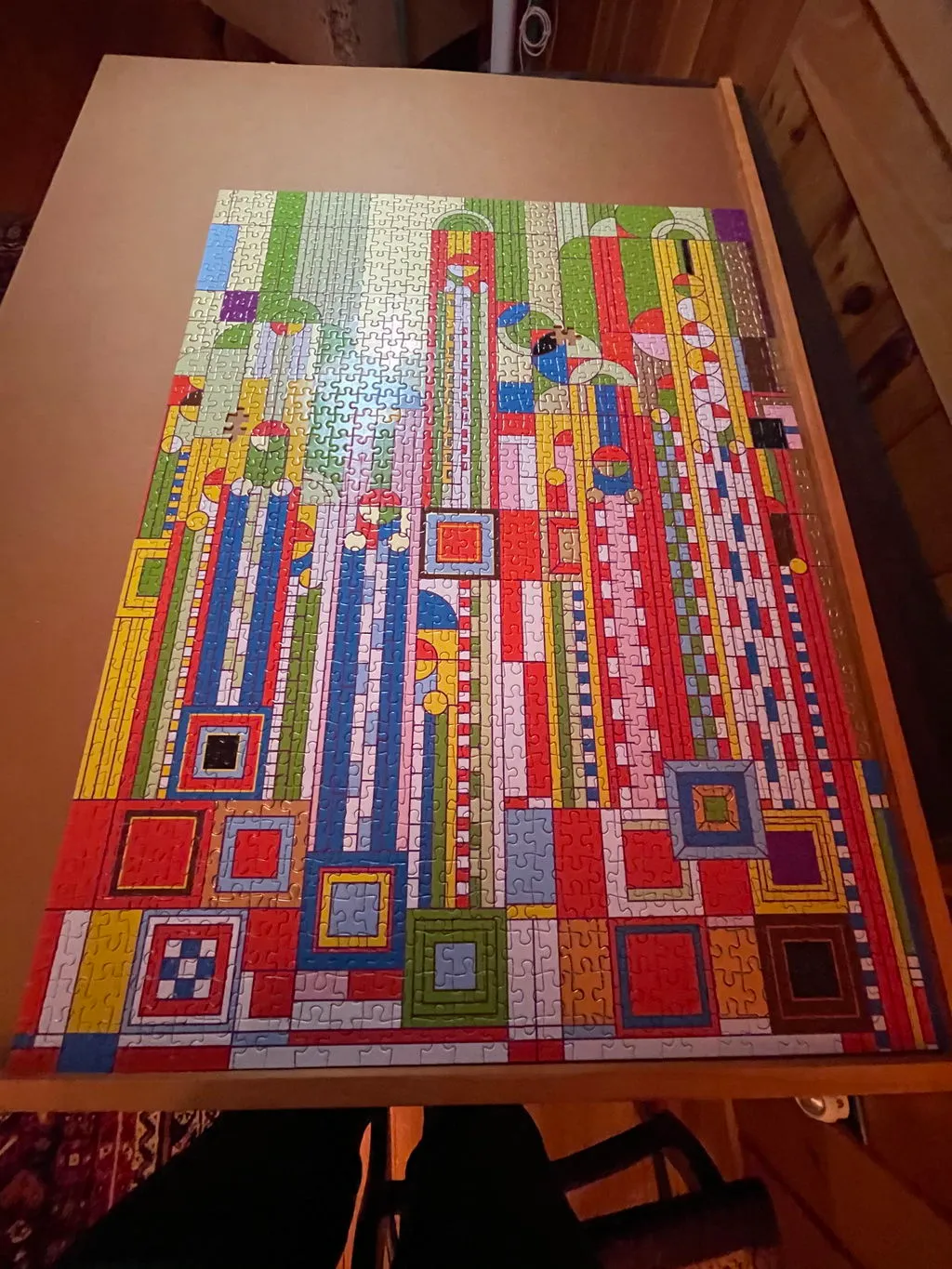 Good Puzzle Co. Frank Lloyd Wright Saguaro puslespil 1000 brikker folie