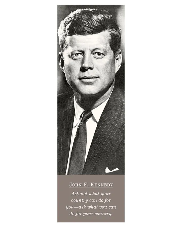Pomegranate John F. Kennedy bogmærke historie