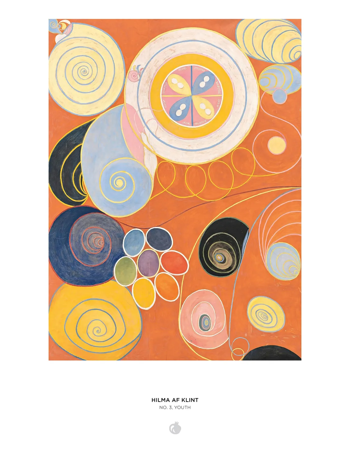Pomegranate Hilma af Klint No. 3 Youth puslespil 1000 brikker