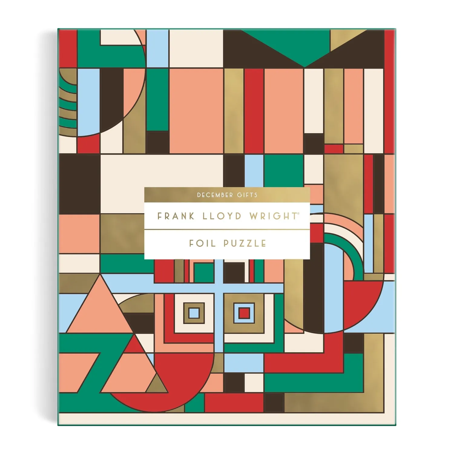 Good Puzzle Co. Frank Lloyd Wright December Gifts 1000 brikker puslespil folie