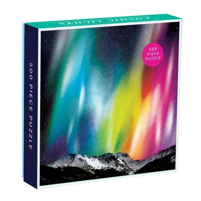 Galison Cosmos Cosmic Lights puslespil 500 brikker rummet