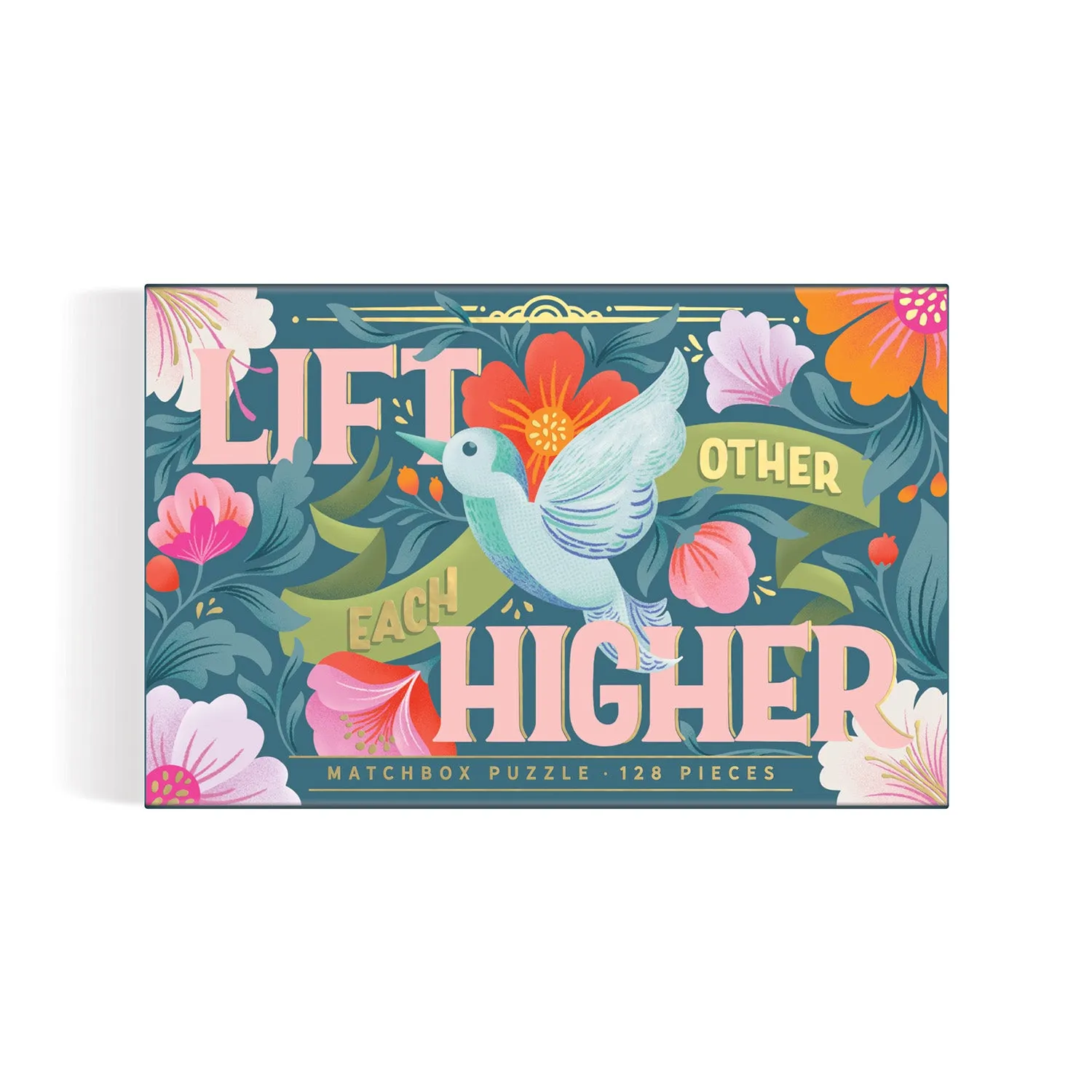 Galison Lift Each Other Higher puslespil 128 brikker fugl