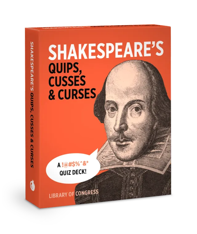 Pomegranate Shakespeares Quips knowledge cards 48 kort
