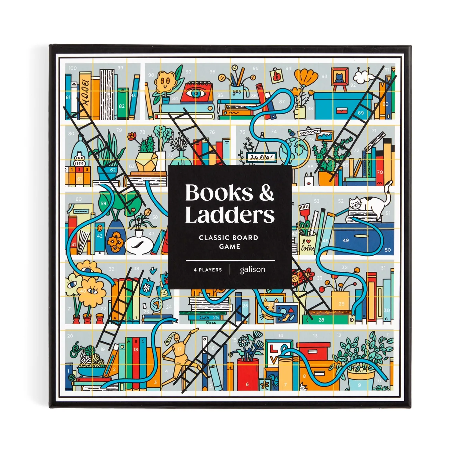 Good Puzzle Co. Books and Ladders brætspil bogreol