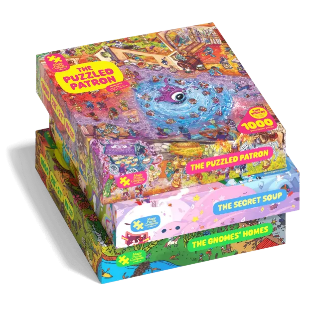 Magic Puzzle Company Series 3 Bundle puslespil 3-pak magisk