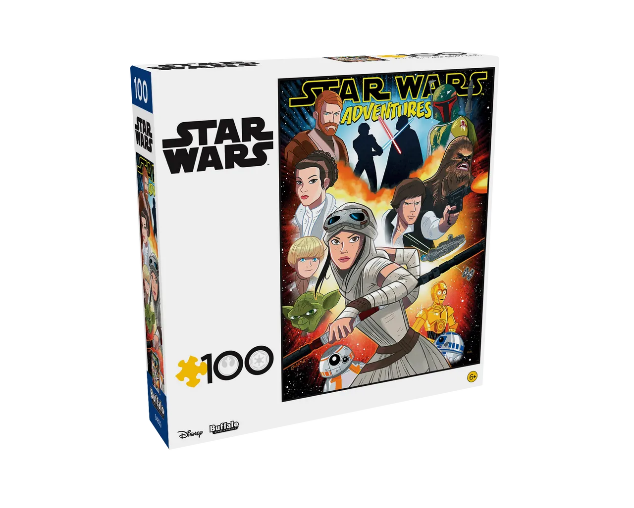 Buffalo Games Star Wars Adventures puslespil 100 brikker børn