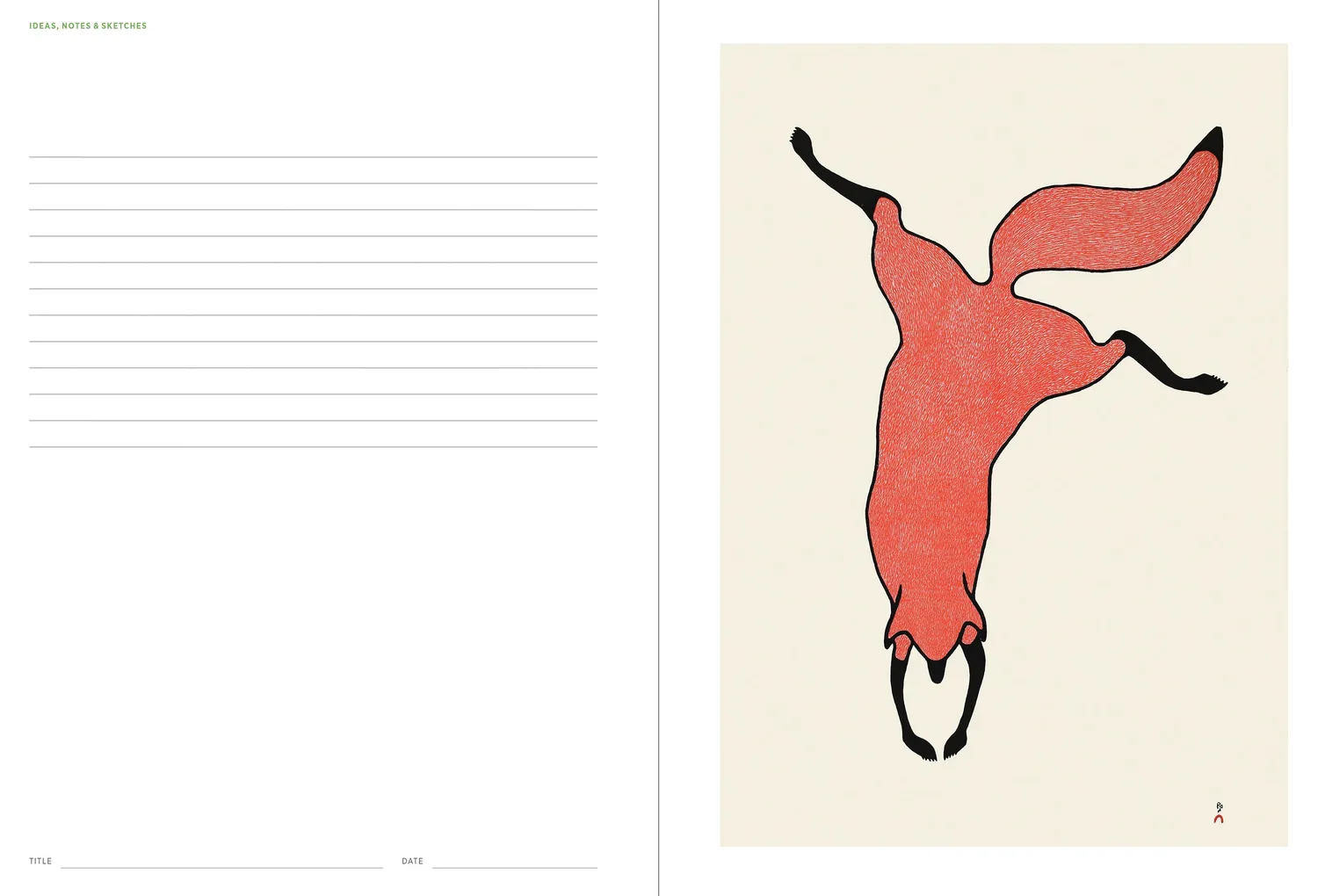 Inuit Art Kinngait Timeless planner udateret kunst