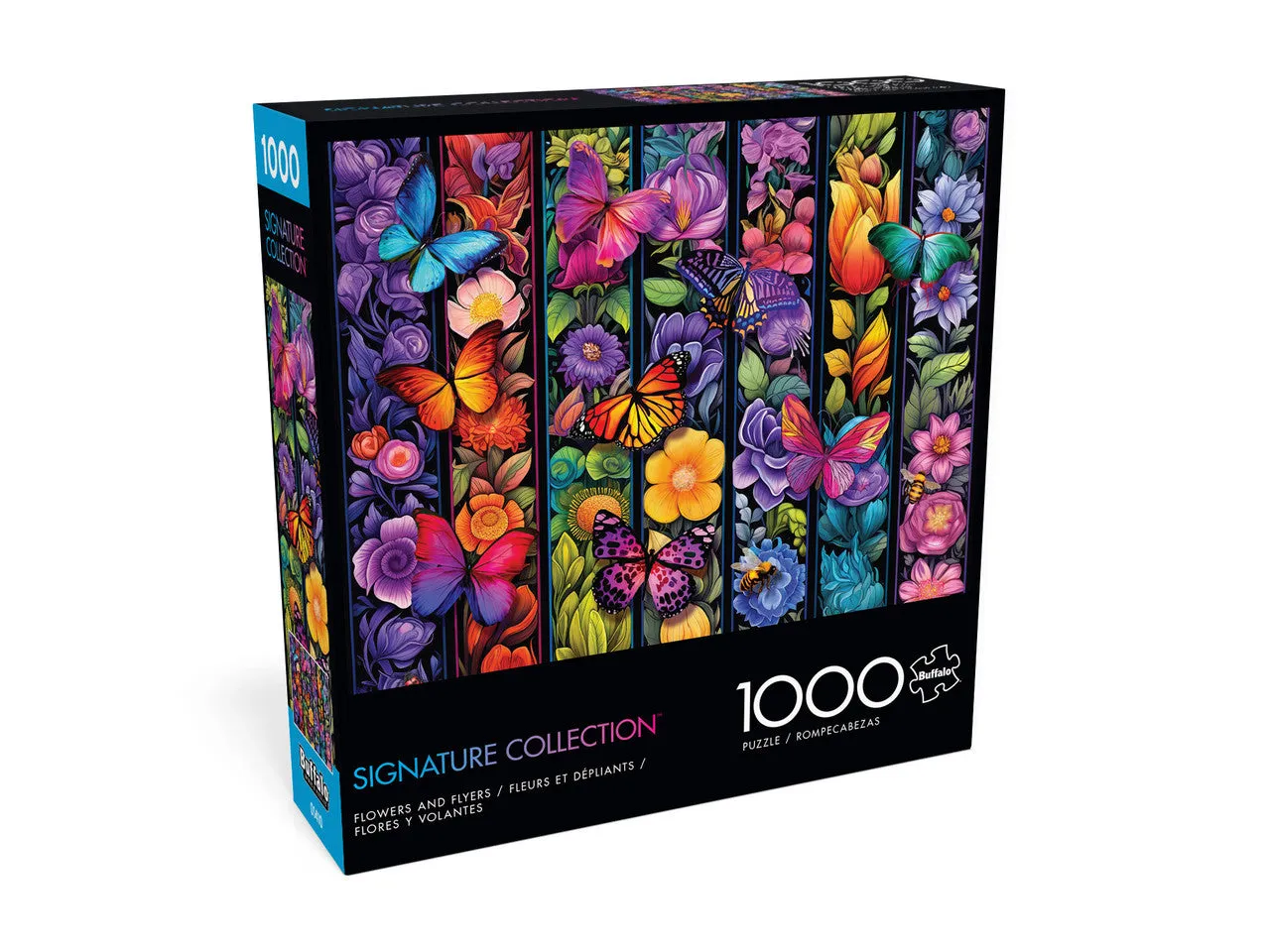 Buffalo Games Signature Flowers and Flyers puslespil 1000 brikker