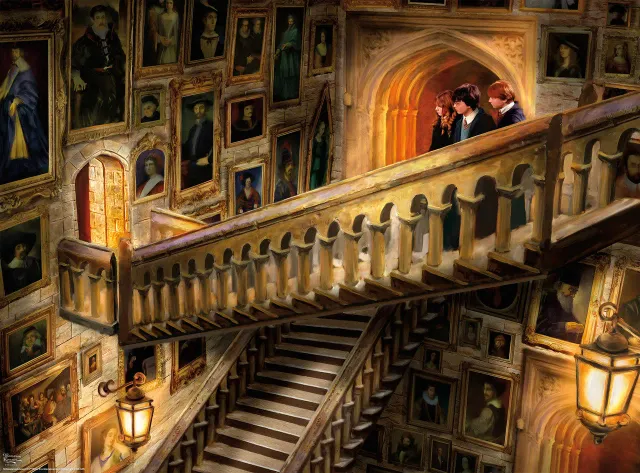 Ceaco Silver Select Grand Staircase puslespil 1000 brikker Harry Potter