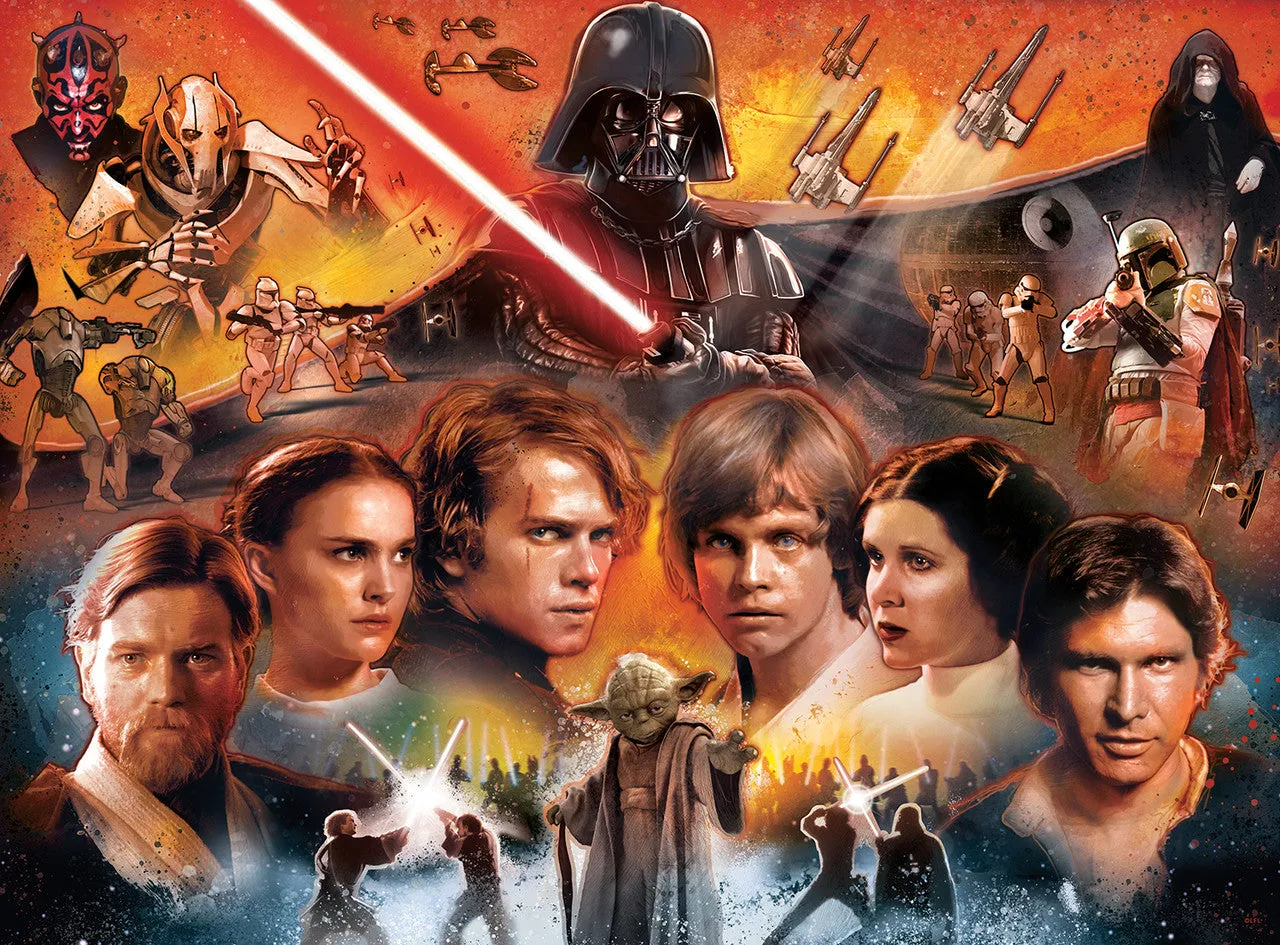 Buffalo Games Star Wars Balance puslespil 1000 brikker gaveæske