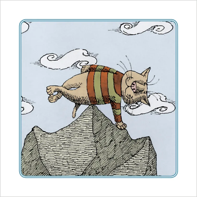 Pomegranate Edward Gorey Cats huskespil 36 kort mørk humor