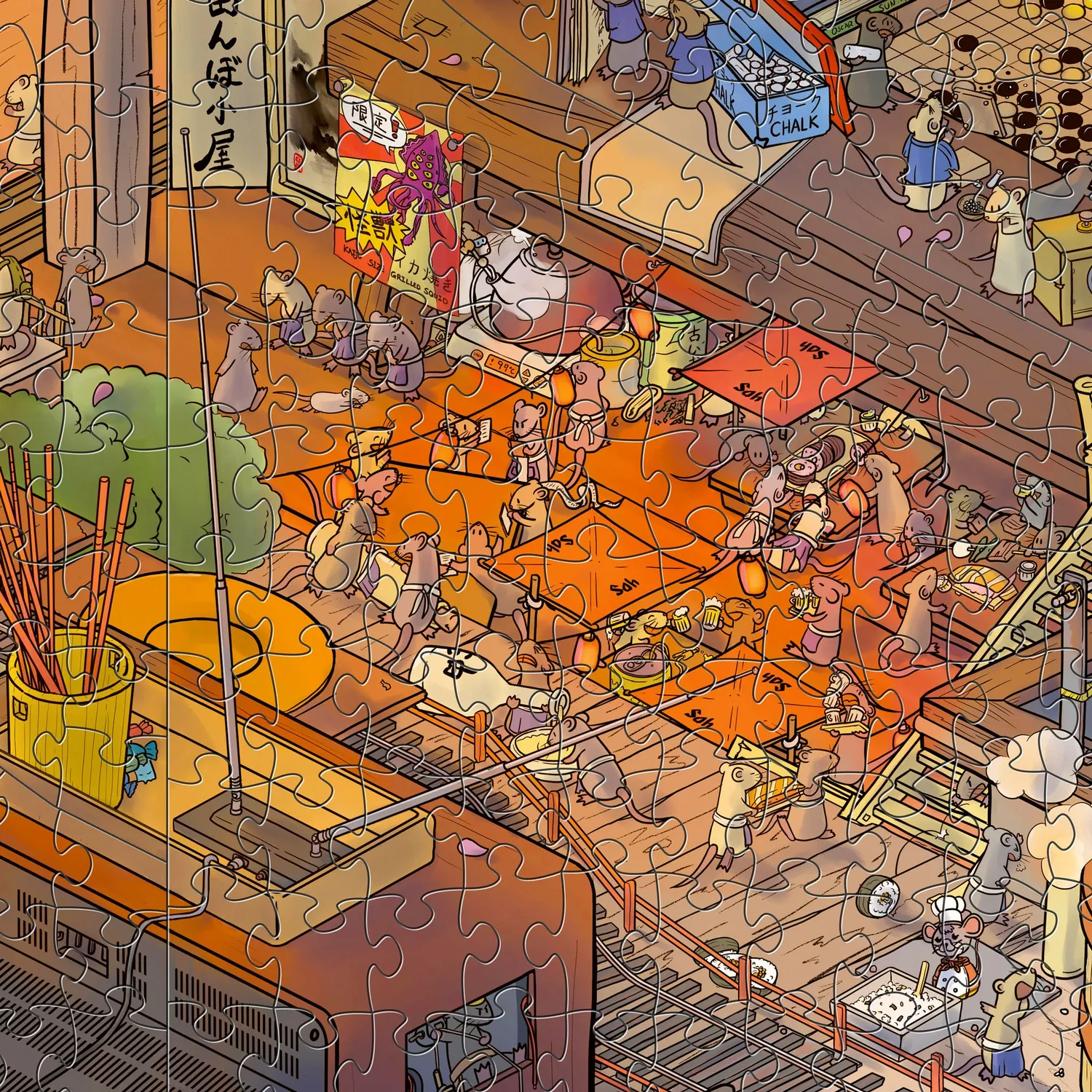 Magic Puzzle Company The Busy Bistro puslespil magisk