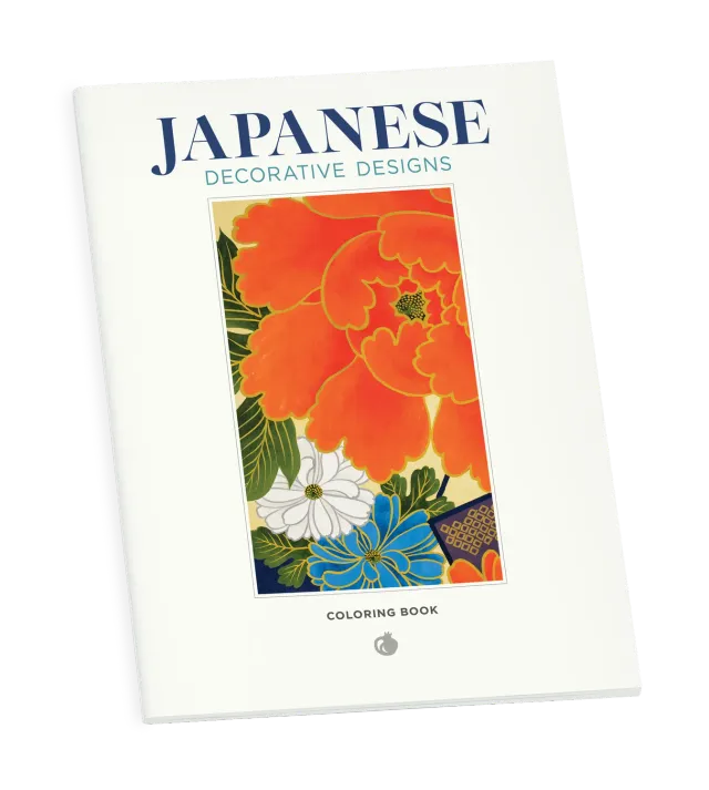 Pomegranate Japanese Decorative Designs malebog