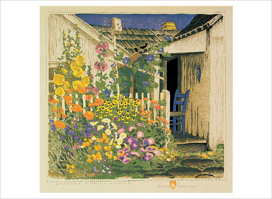 Pomegranate Gustave Baumann træsnit postkortbog 30 stk