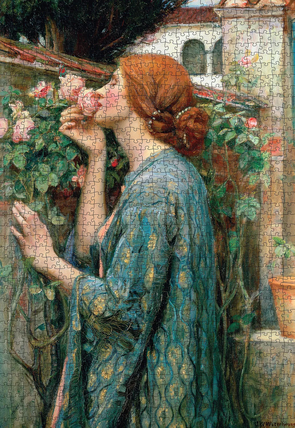 Pomegranate Waterhouse Soul of the Rose puslespil 1000 brikker