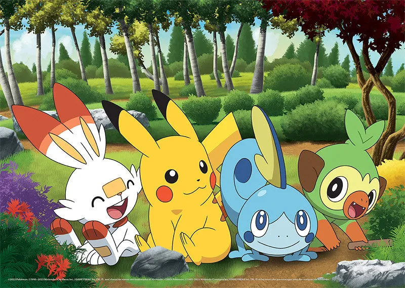 Buffalo Games Pokemon børnepuslespil 4-pak 48-100 brikker