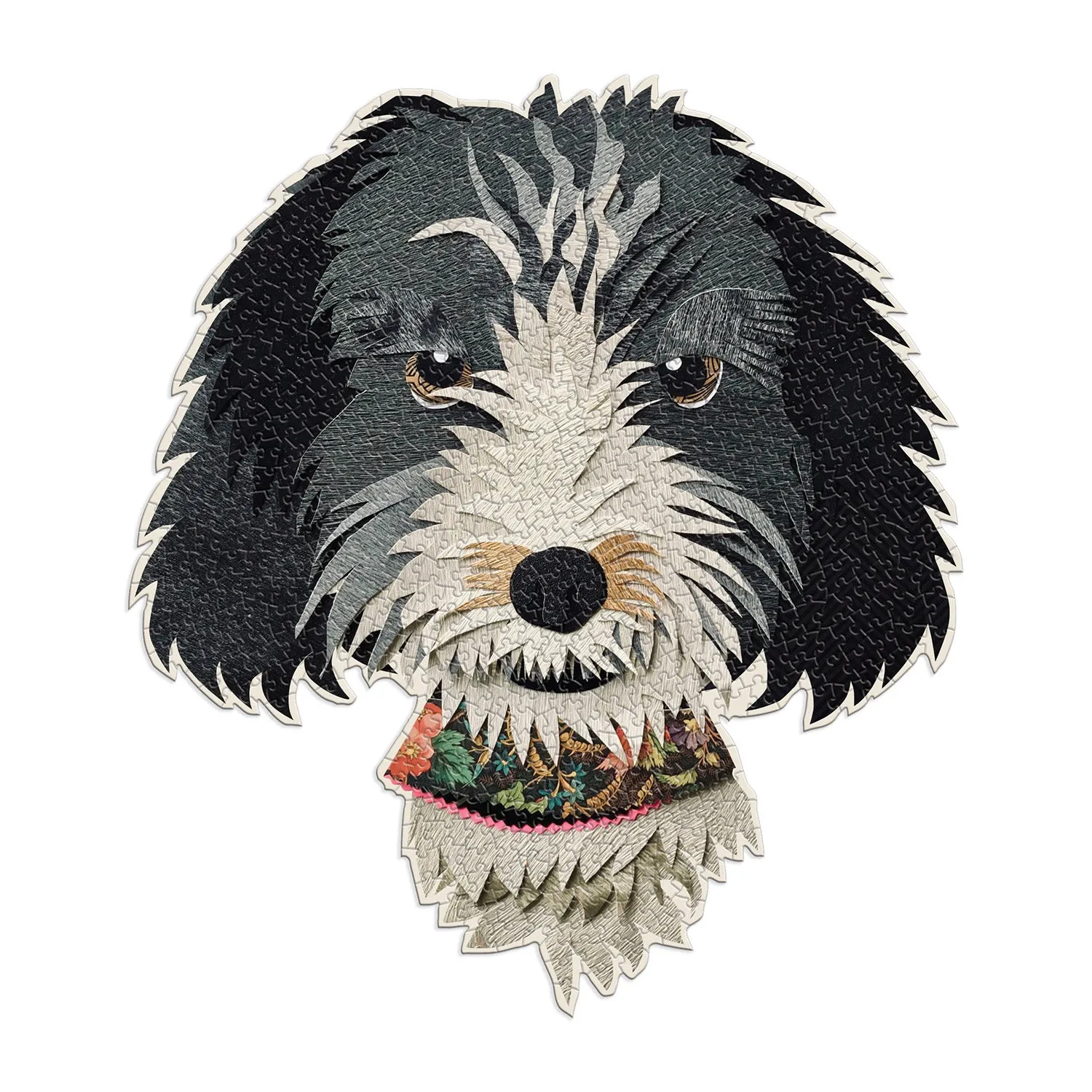 Good Puzzle Co. Paper Dogs 750 puslespil formet hunde