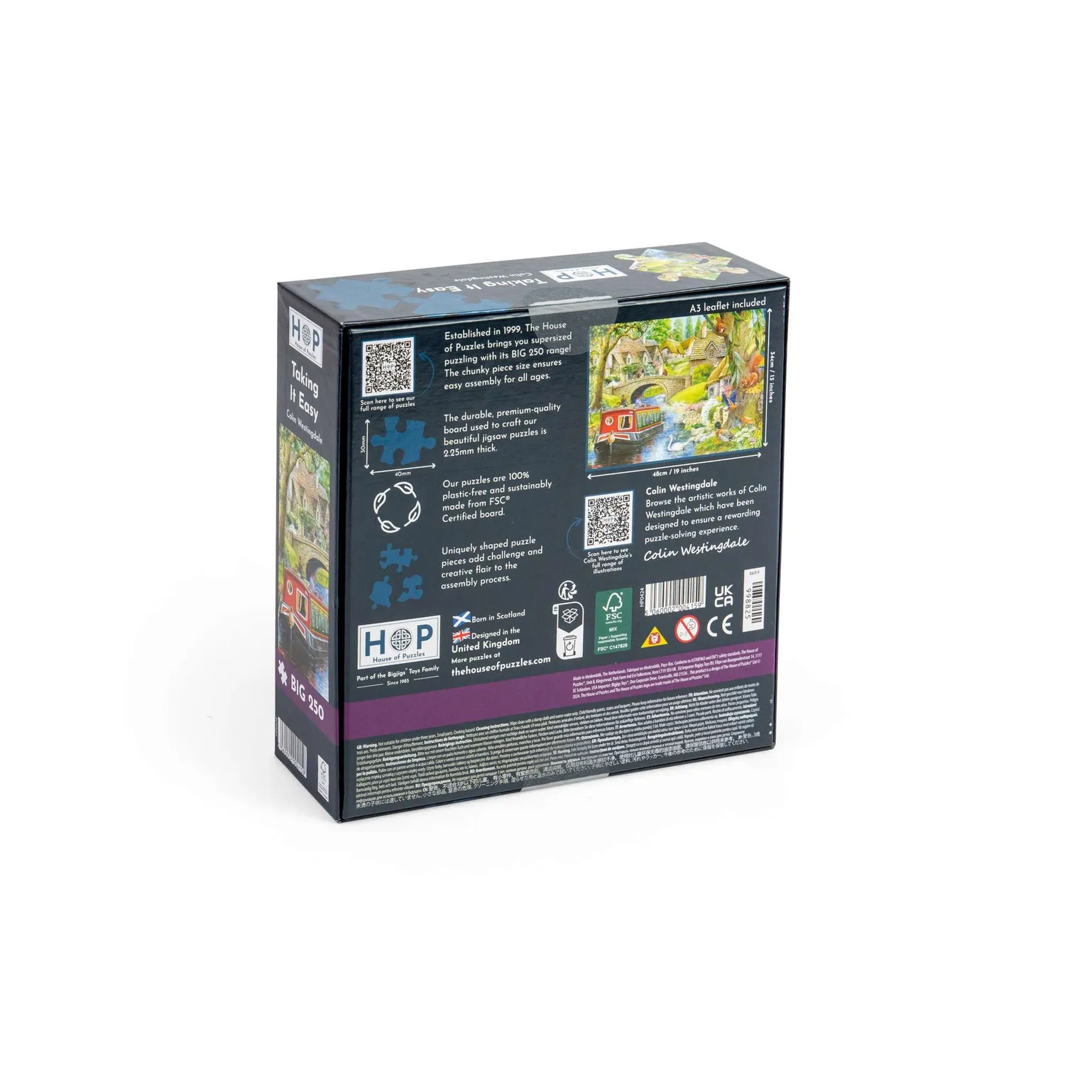 House of Puzzles BIG Taking It Easy puslespil 250 store brikker