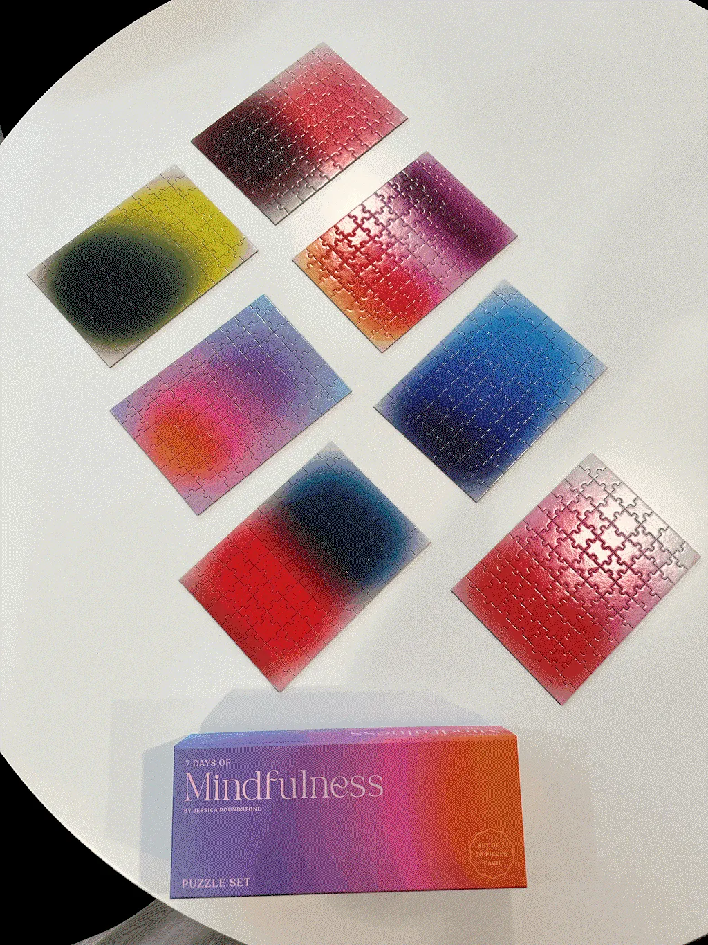 Good Puzzle Co. 7 Days of Mindfulness puslespil 7x70 brikker