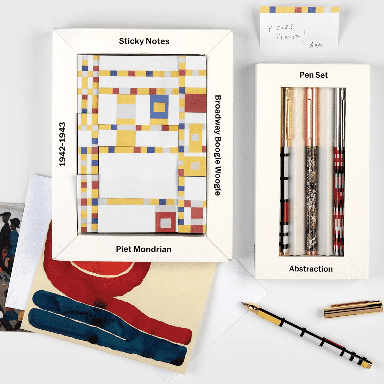 Good Puzzle Co. MoMA Mondrian Broadway Boogie Woogie sticky notes 660 stk