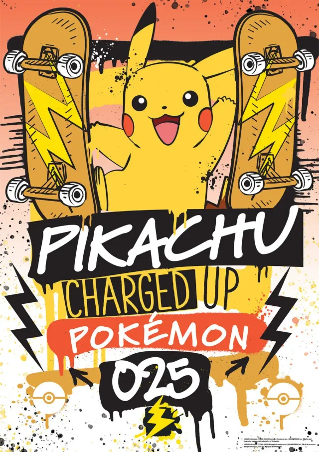 Buffalo Games Pokémon Charged Up puslespil 300 brikker store brikker