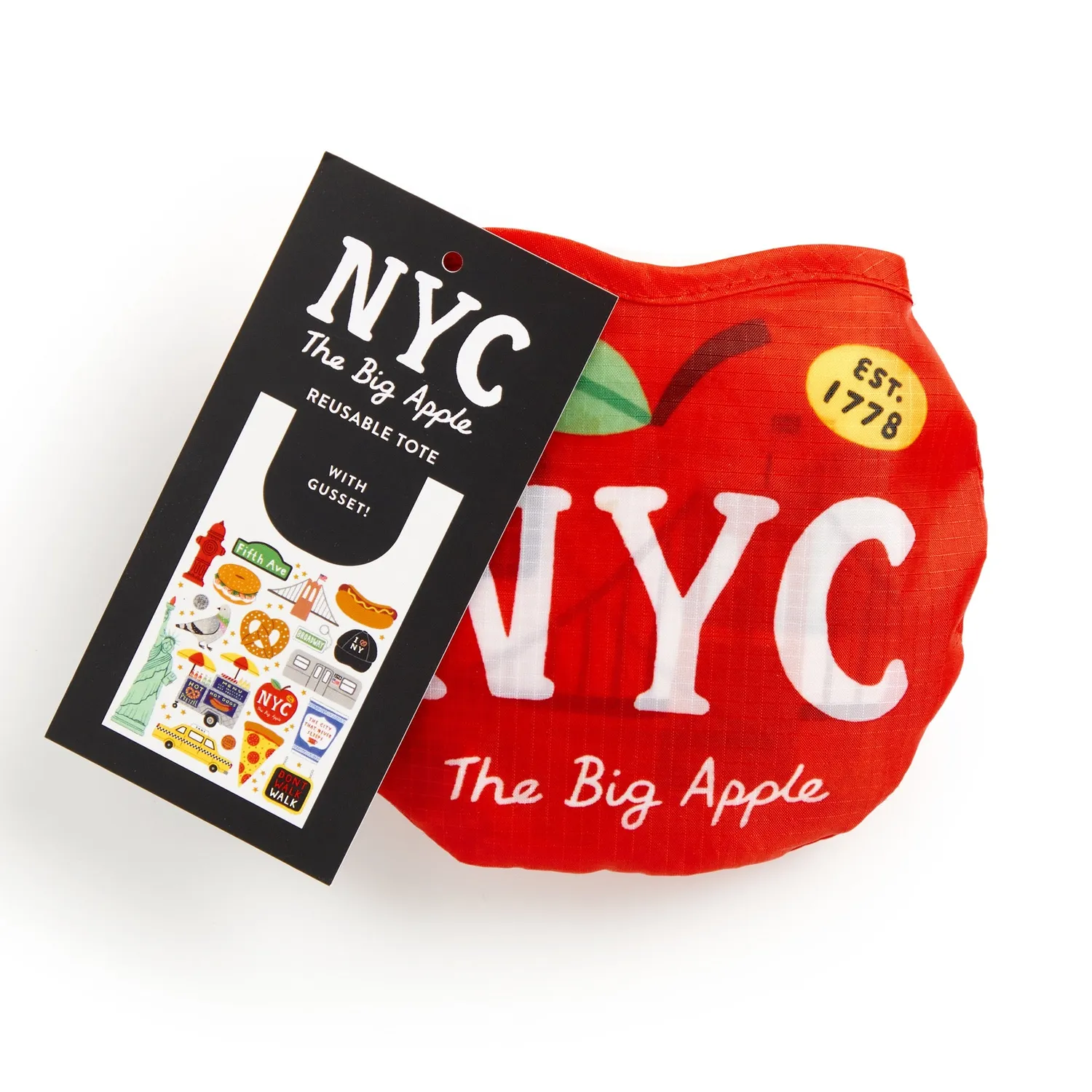 Galison Holly Maguire Big Apple mulepose nylon sammenfoldelig