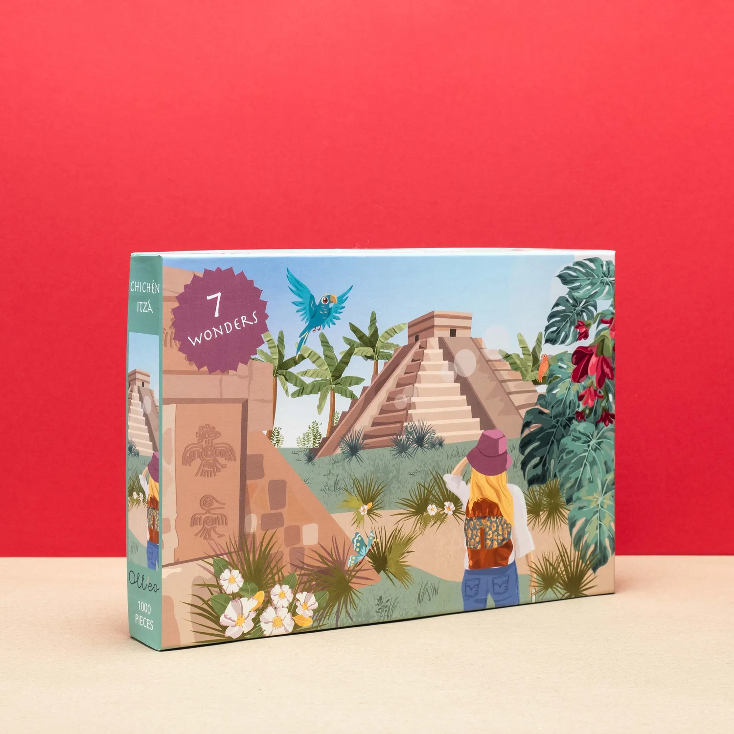 Olleo Chichen Itza Mystic Sun puslespil 1000 brikker