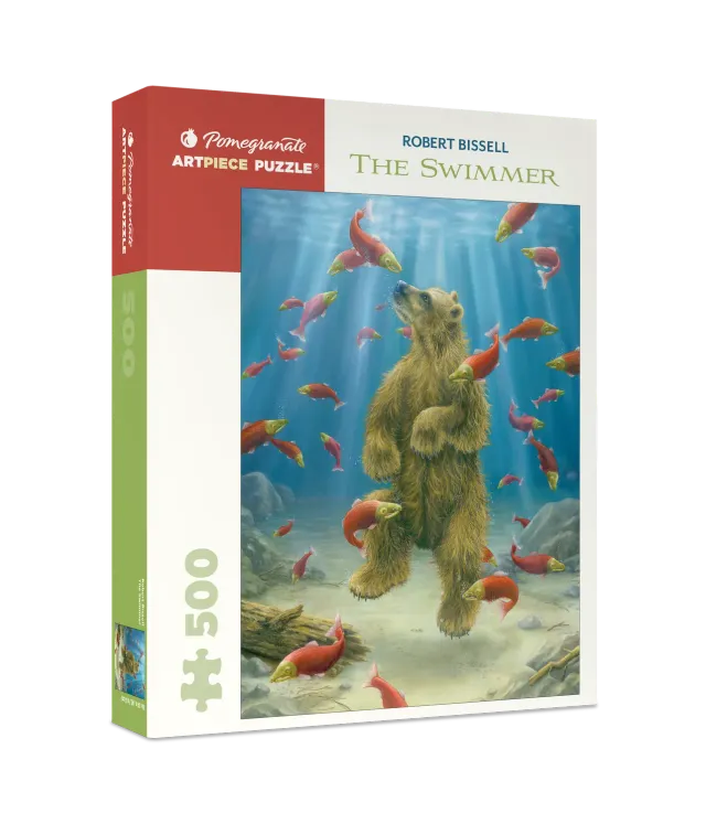Pomegranate Robert Bissell The Swimmer puslespil 500 brikker