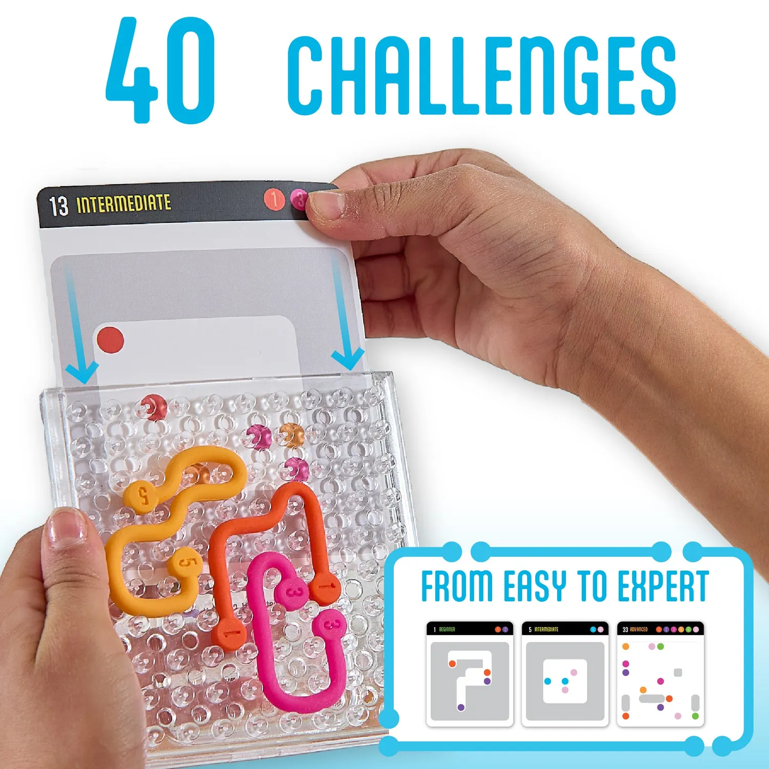 Buffalo Games Noodle Maze logikspil 40 udfordringer