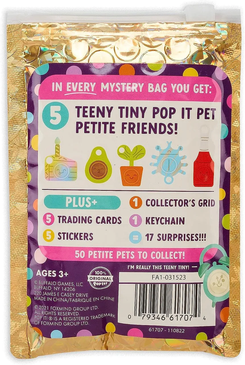 Pop It Petites Season 2 fidgetlegetøj mini blindpose