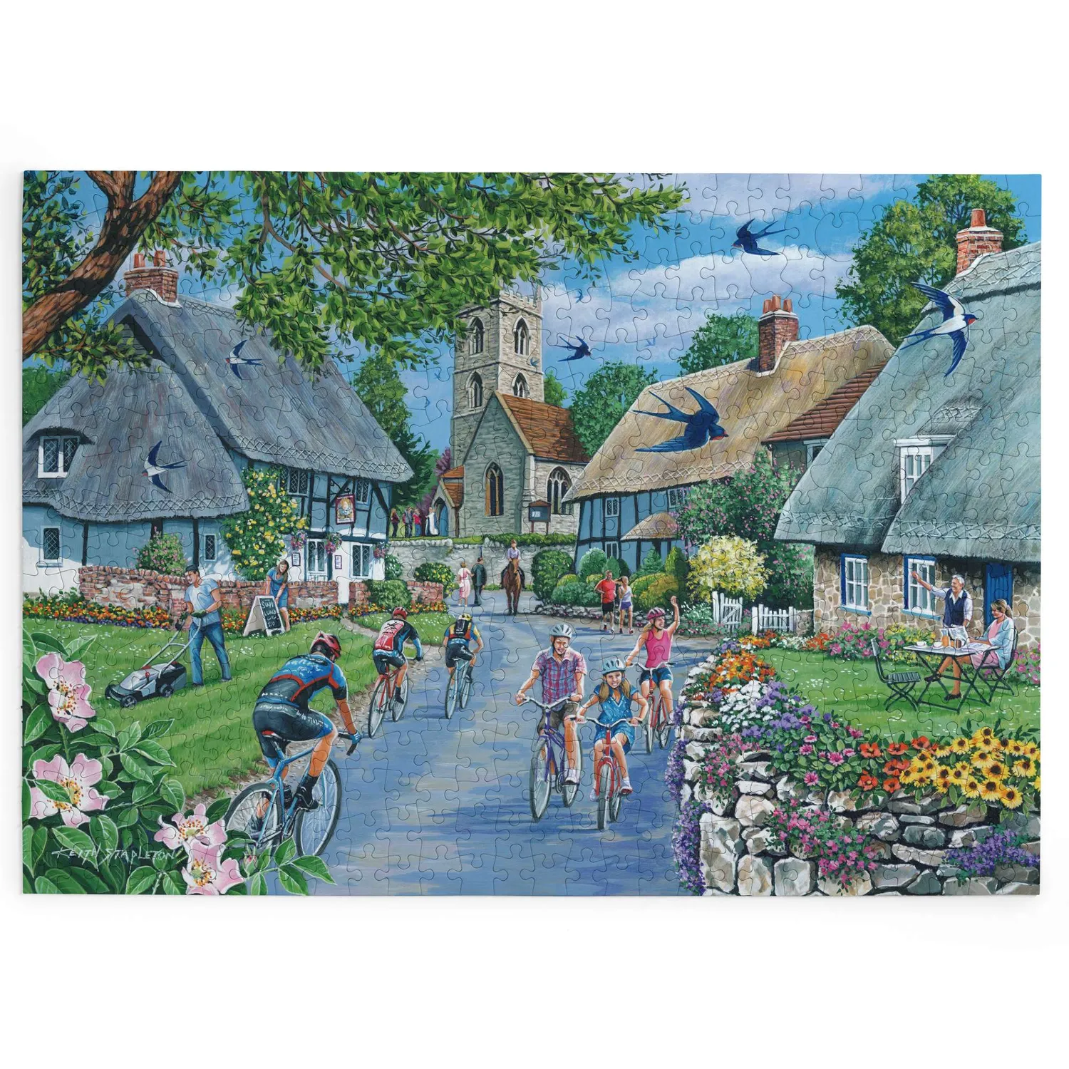 House of Puzzles Sunday Morning puslespil BIG 500 XL-brikker
