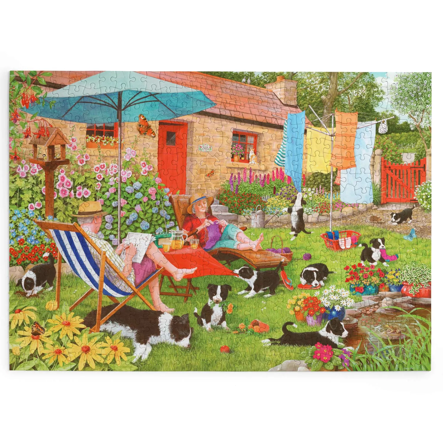 House of Puzzle Rest & Relaxation BIG 500 puslespil store brikker