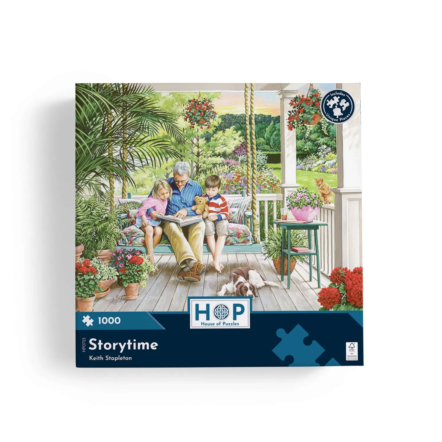 House of Puzzles Storytime puslespil 1000 brikker 48x69