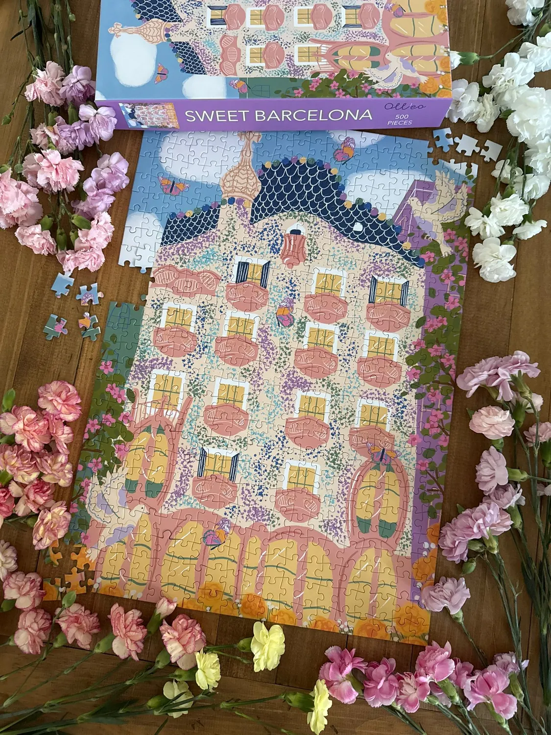 Olleo Édition Hommage au Centenaire puslespil 2x500 Gaudí