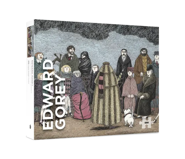 Pomegranate Edward Gorey Awdrey-Gore Legacy puslespil 500 brikker