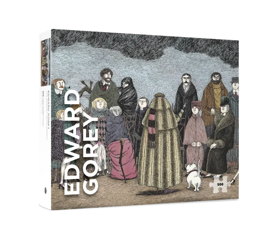 Pomegranate Edward Gorey Awdrey-Gore Legacy puslespil 500 brikker