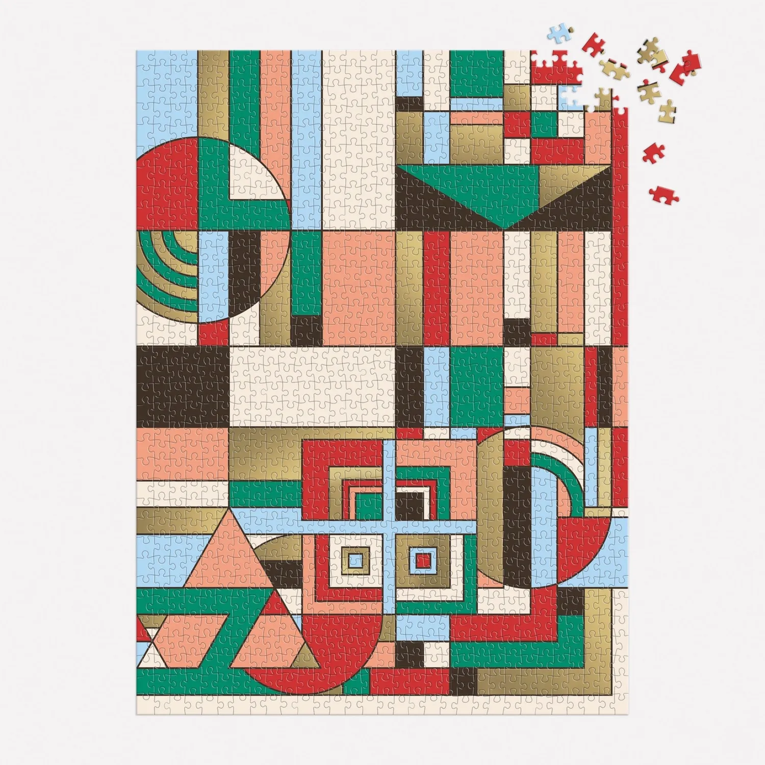 Good Puzzle Co. Frank Lloyd Wright December Gifts 1000 brikker puslespil folie