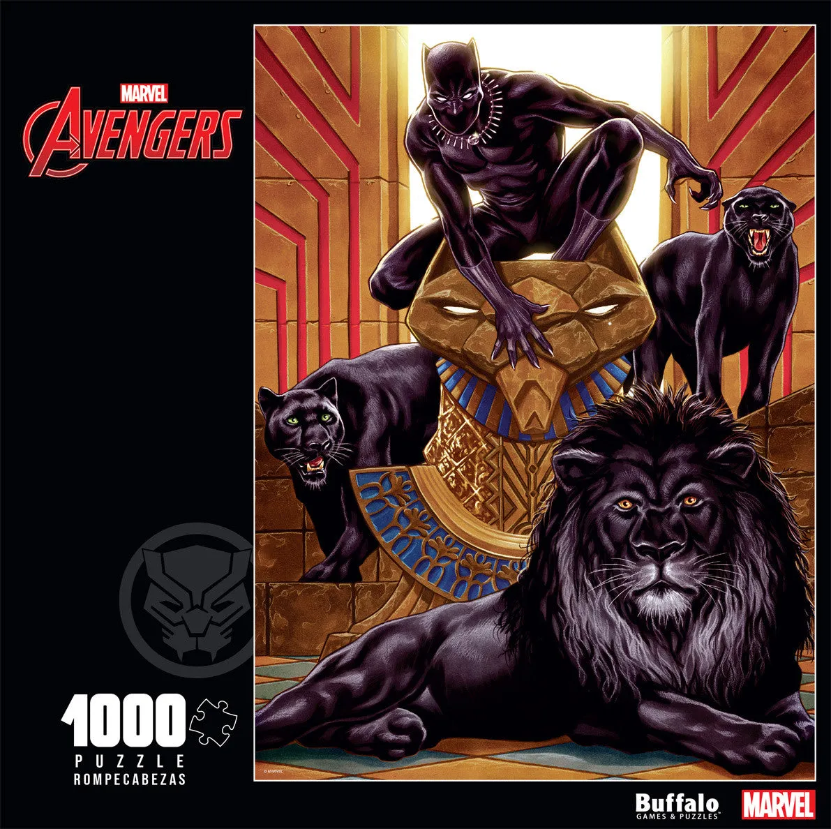 Buffalo Games Marvel Black Panther Vol.6 puslespil 1000 tegneserie