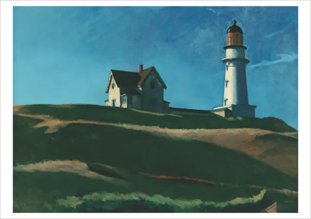 Pomegranate Edward Hopper Lighthouse Hill kort enkelt blankt