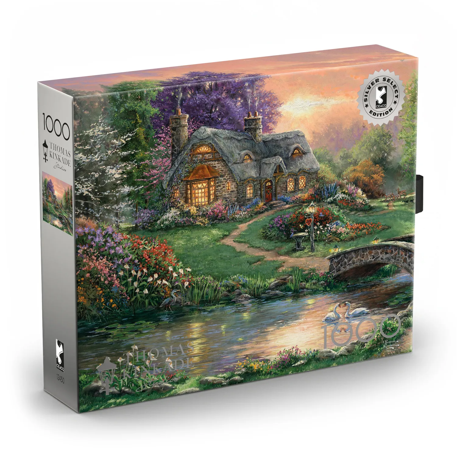 Buffalo Games Silver Select Sweetheart Retreat puslespil 1000 brikker blomster