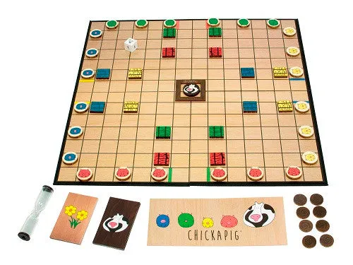 Buffalo Games Chickapig brætspil 2-4 spillere strategi