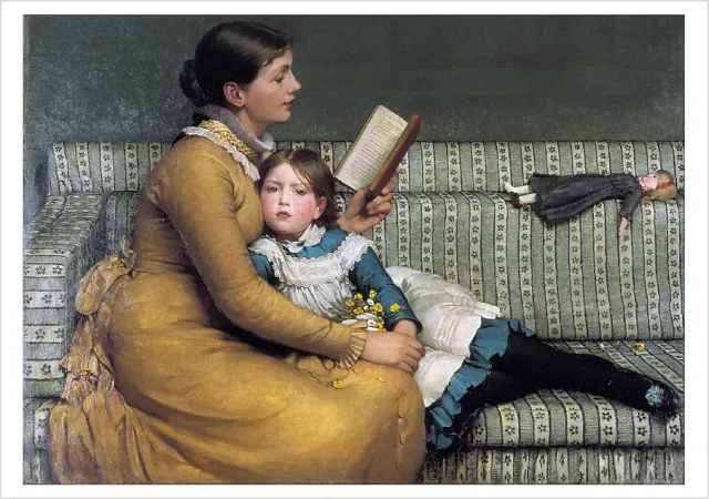 Pomegranate George Dunlop Leslie Alice in Wonderland kort enkelt