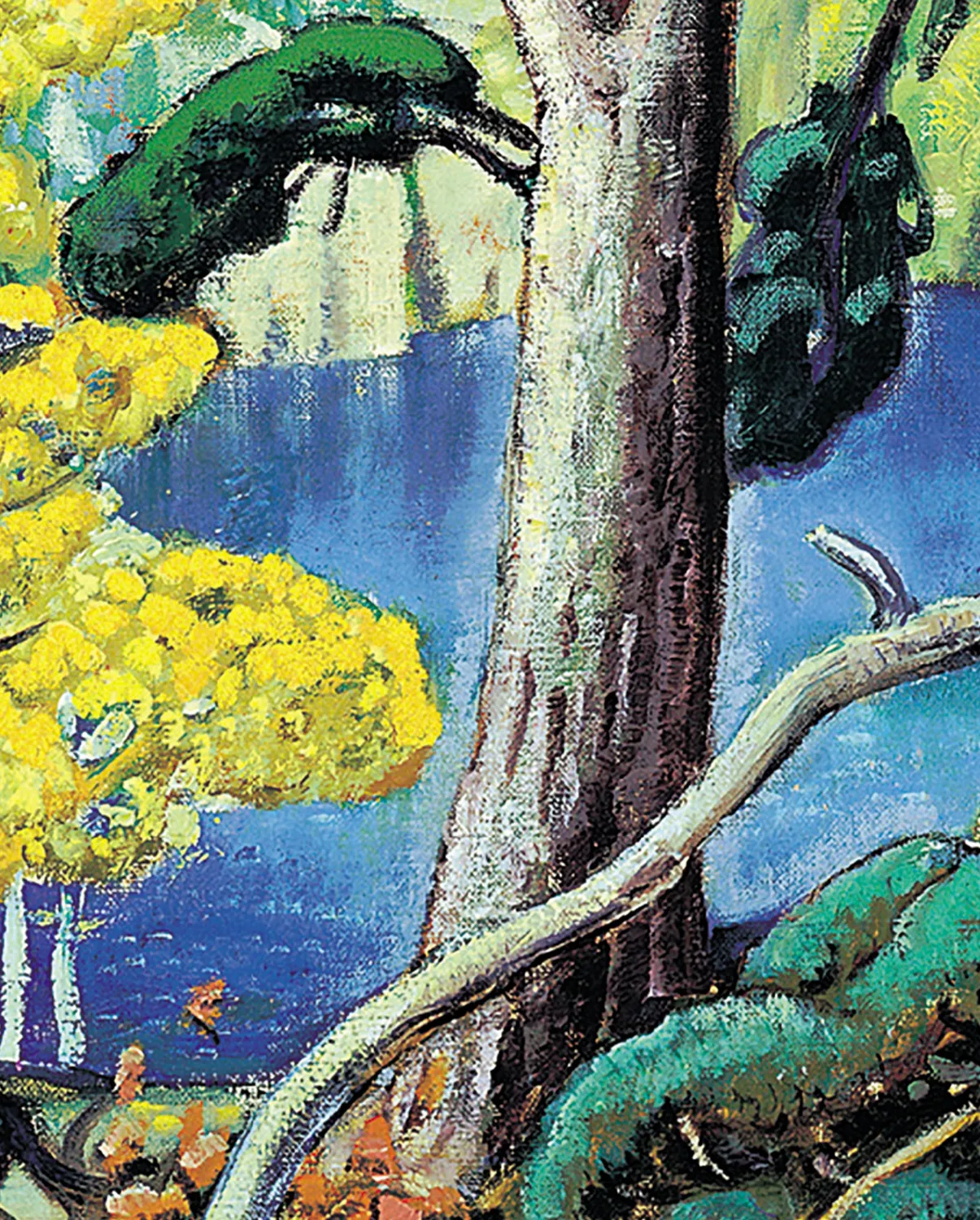 Pomegranate Bright Land bogmærke Arthur Lismer landskab