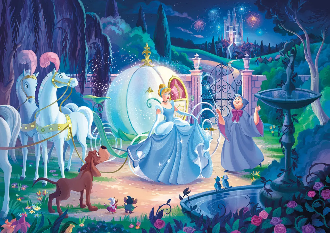 Buffalo Games Silver Select Cinderellas Carriage puslespil 500 Disney